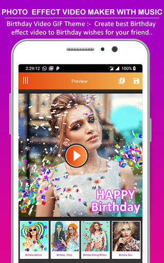 Photo Effect Animated Video Maker : Photo To Video скриншот 5