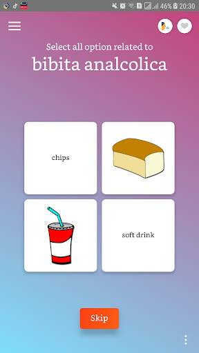 Italian Vocabulary Master screenshot 3