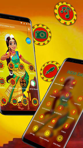 APUS Launcher Indian Dance Theme screenshot 5