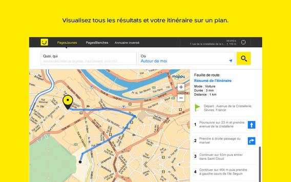 PagesJaunes pour Tablette screenshot 4