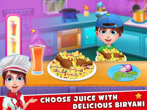 Chicken Biryani Cooking Game screenshot 5