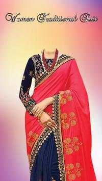 Women Traditional Photo Suit : Women Photo Editor screenshot 6