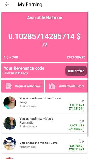 Mix Status Earn Money Daily | Status Video screenshot 3