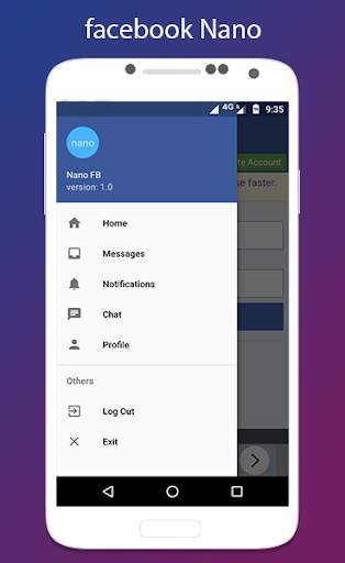Nano for Facebook (save video) screenshot 2
