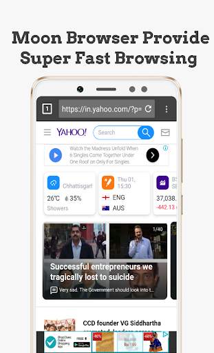 Moon Browser Faster & secure screenshot 2