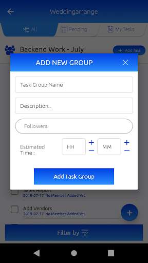 Task Closet : Task Management Tool скриншот 3