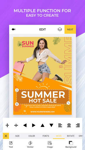Poster Maker, Flyer Maker and Graphic Design App screenshot 3