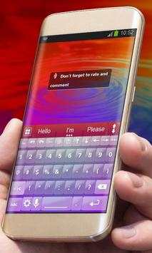 Purply hats AiType Theme screenshot 4