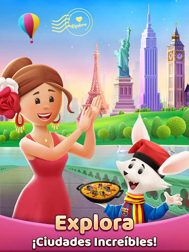 Travel Crush: juego MATCH 3 de viajes screenshot 12