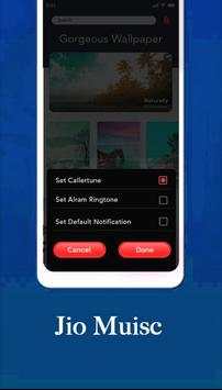 Jio Music Caller Tune - Music Ringtone Maker screenshot 1