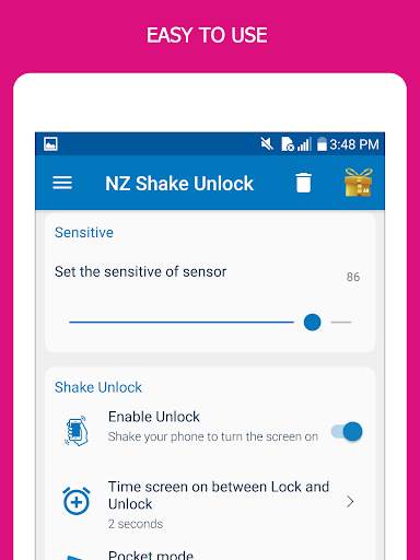 shake Unlock - Shake To Unlock & Shake To Lock screenshot 14