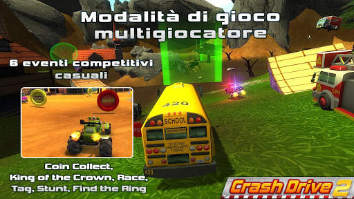 Crash Drive 2 - Racing 3D game screenshot 3