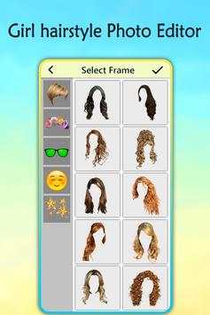 Girl Hair Style Photo Editor screenshot 5
