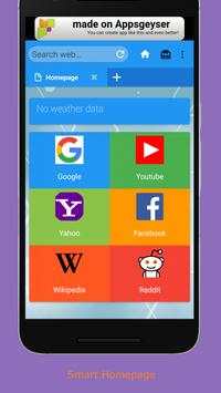 Pidgeot Web Browser - Featured and Fast screenshot 7