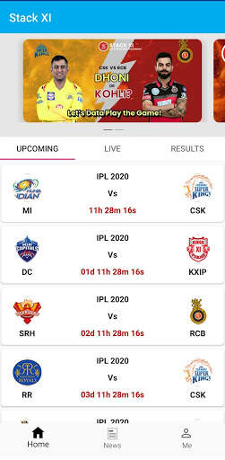 Stack XI - Fantasy Teams Predictions App screenshot 2