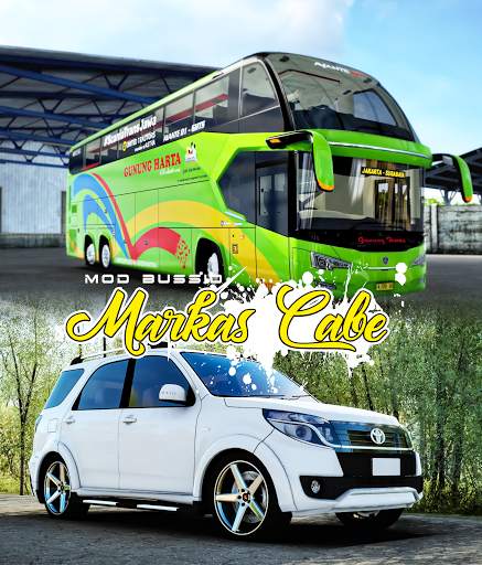 Mod Bussid Markas Cabe screenshot 1