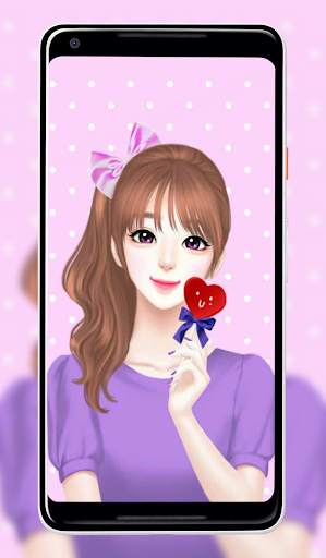 Cute Laura Wallpaper screenshot 4