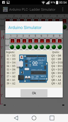 PLC - Ladder Simulator for Arduino screenshot 8