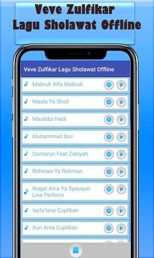 Veve Zulfikar Islamic Song Sholawat screenshot 3