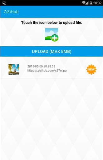 ZiZiHub photo uploader screenshot 1