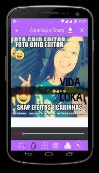 ❤Editor de Foto Grid e Emojis❤ screenshot 1
