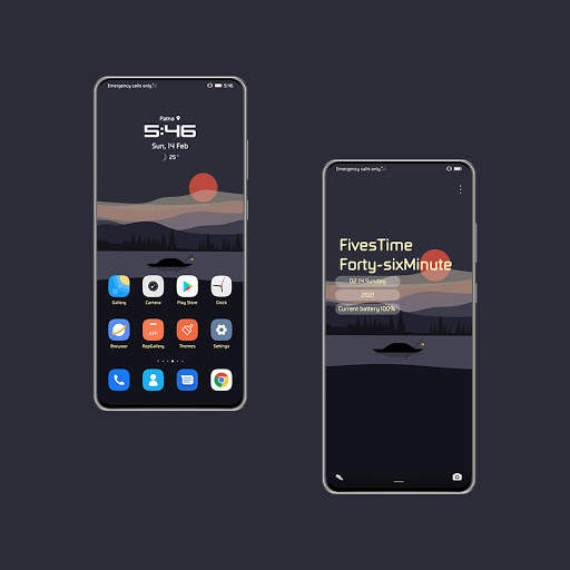 Dark-MOD EMUI 10.1 | EMUI 9.1 Theme screenshot 2