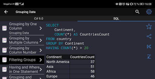 C# 9 & SQL screenshot 8