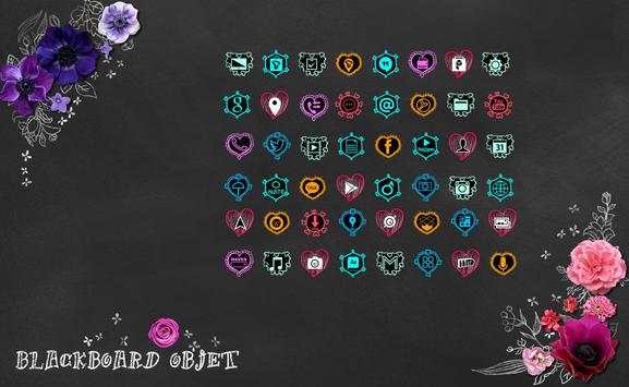 Blackboard Objet Art Theme screenshot 1