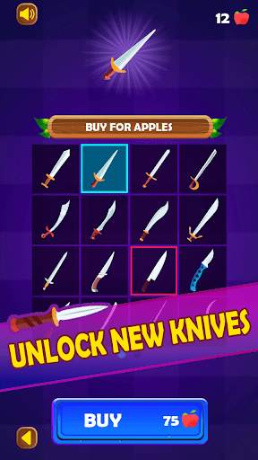 Hit Foods - Knife Bounty Game screenshot 4
