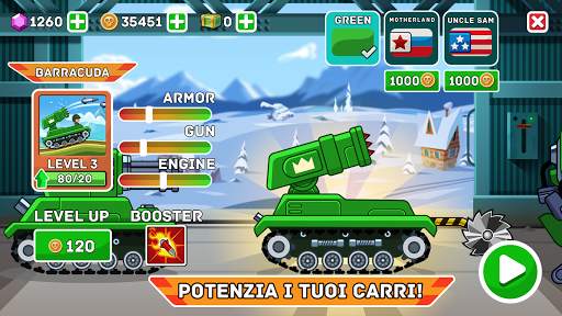 Hills of Steel screenshot 3