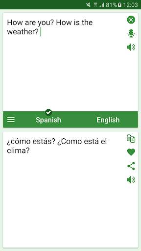 Spanish - English Translator screenshot 1