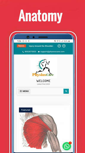 Physioscare |Physiotherapy|Clinical Cases|Articles screenshot 2