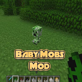Mod The Baby Mobs for MCPE icon