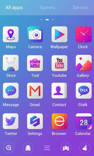 Mosaic GO Launcher Theme screenshot 4