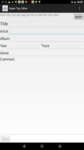 Super Tag Editor screenshot 1