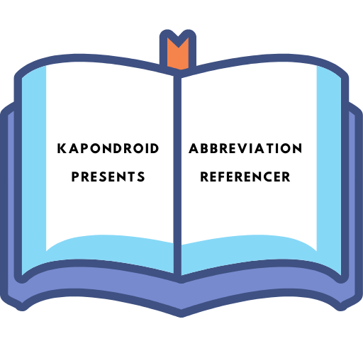 Abbreviations &amp; Acronyms icon