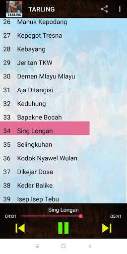 Lagu Populer Tarling Jaipong Tengdung Offline screenshot 4