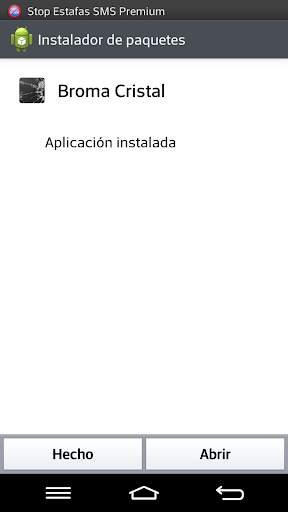 Stop Estafas SMS Premium screenshot 5