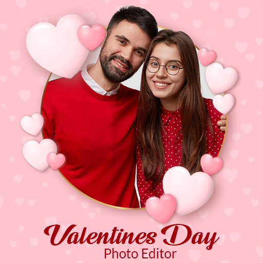 Romantic Love Photo Editor 2021 : Valentine Frame icon