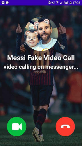 Messi Fake Video Call screenshot 2