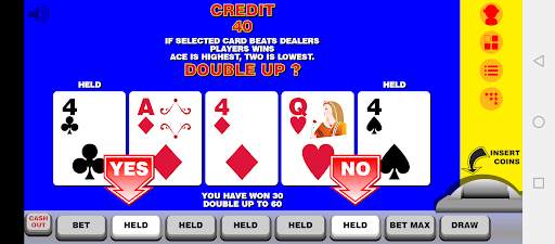 Video Poker with Double Up screenshot 2