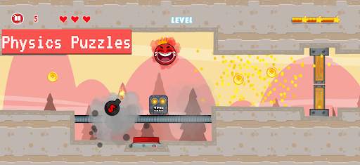 Ball V - Red Bounce Ball 5 screenshot 6