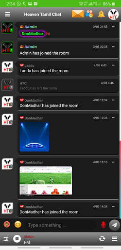 Tamil Chat - Tamil Chat App - Heaven Tamil Chat screenshot 2