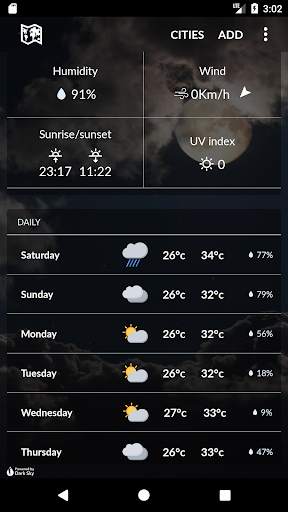Météo Singapour screenshot 2