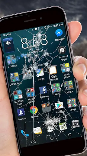 Broken Screen Prank screenshot 2