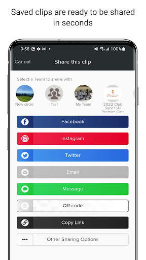 Sporfie screenshot 5