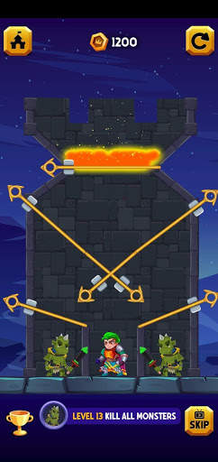 Hero Rescue - Pull The Pin | Free Pin Puzzle Games screenshot 4