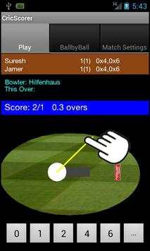 Cricket Scorer screenshot 2