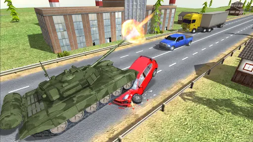 Tank Traffic Racer screenshot 2