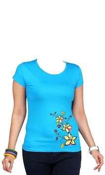 Woman T-shirt Photo Montage screenshot 5